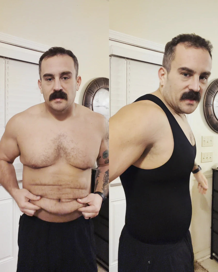 Te ves más delgado sin bajar un solo kilo.