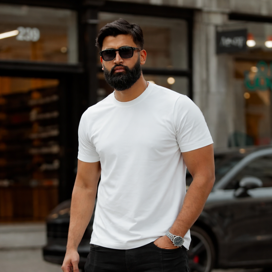 Playera Azero Blanco