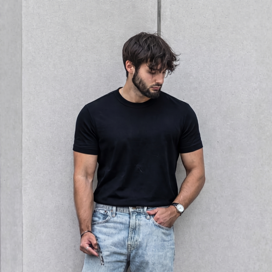 Playera Azero Negro